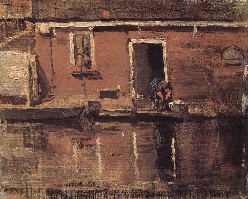 Piet Mondrian Farmhouse near the river china oil painting image